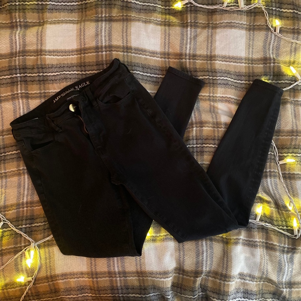 ✨ae hi rise jegging size 4 long✨